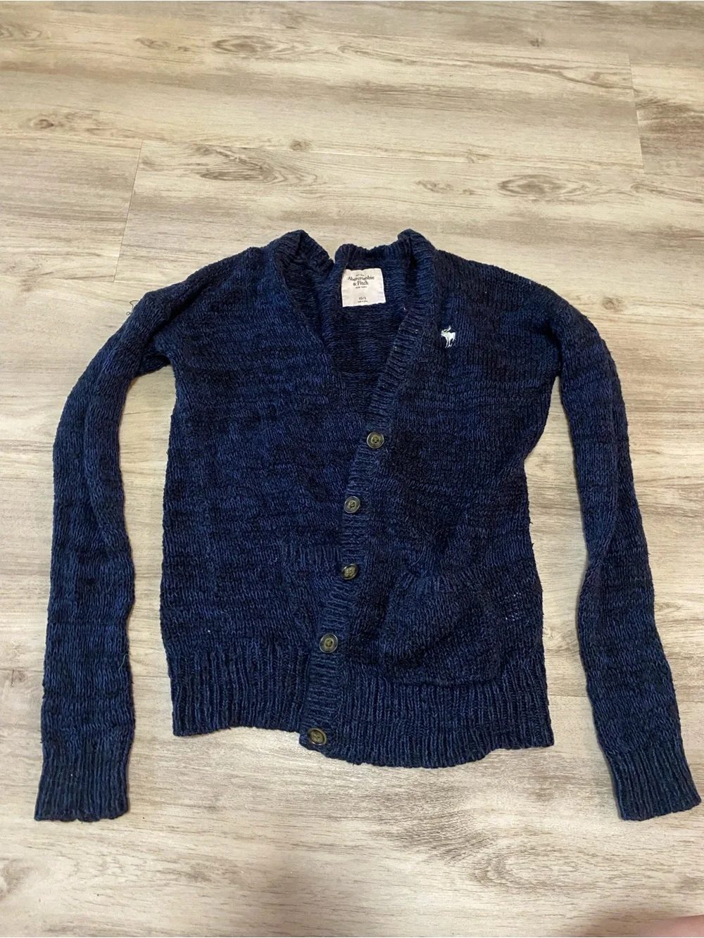 Abercrombie & Fitch Navy Cardigan